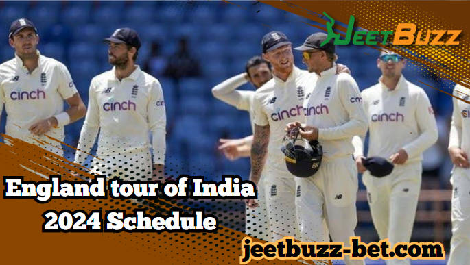 Schedule Announced for the 2024 England tour of India