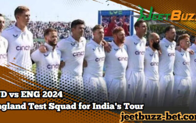 IND vs ENG 2024: England Announce Test Squad for India’s Tour